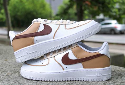 nike air force 1 beige marron|air force 1 retro.